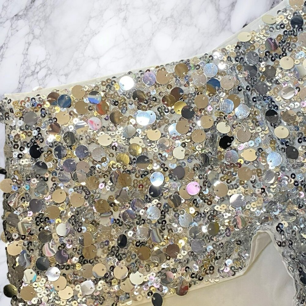 Superdown Kaori Mini Short Silver - image 8